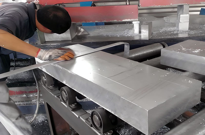7075 T6 aluminum block