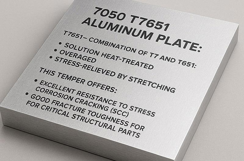 7050 T7651 Aluminum plate