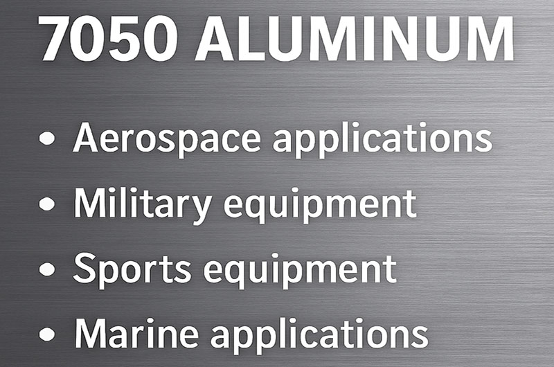 7050 aluminum applications